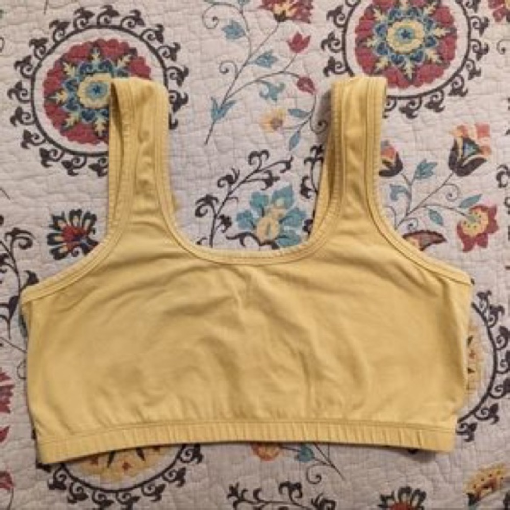 ARQ buttercup full coverage bra - ethically hand-made in USA